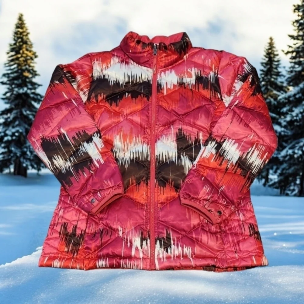 The North Face Big Girl's Winter Goose Down 550 Puffer Jacket Coat, X-Large / 18